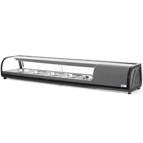 Witryna chłodnicza ekspozycyjna z oświetleniem LED 5 x GN 1/2 190 W ARKTIC