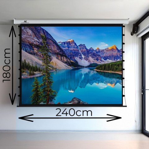 Ekran elektryczny z naciągiem Premium MC-993 Maclean