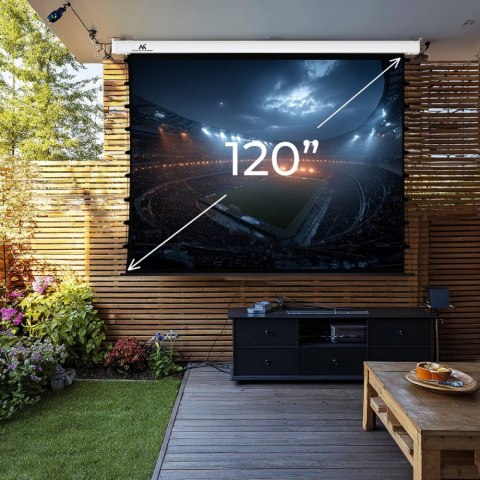 Ekran elektryczny z naciągiem Premium MC-993 Maclean