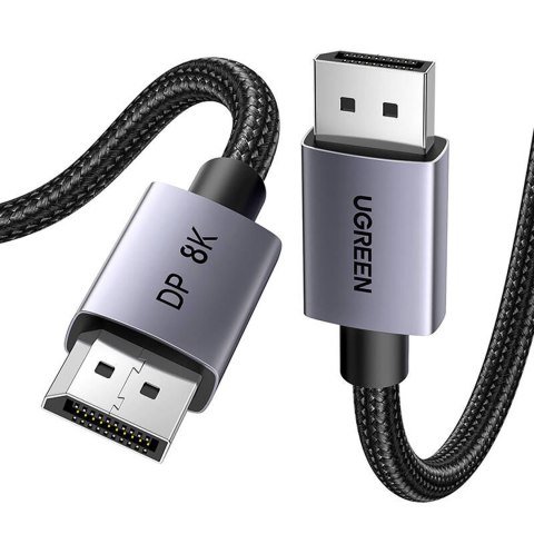 Kabel przewód DisplayPort 1.4 2m - czarny UGREEN