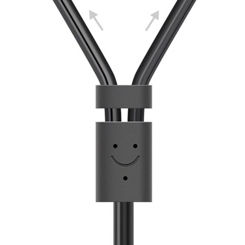 Kabel przewód audio 3.5mm minijack (męski) - 2RCA (męski) 3m - szary UGREEN