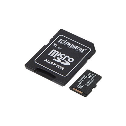 Karta pamięci microSD 16GB CL10 UHS-I Industrial Kingston