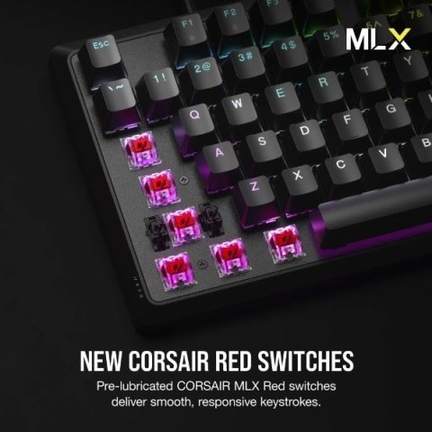 Klawiatura mechaniczna K70 Core RGB czarna Corsair