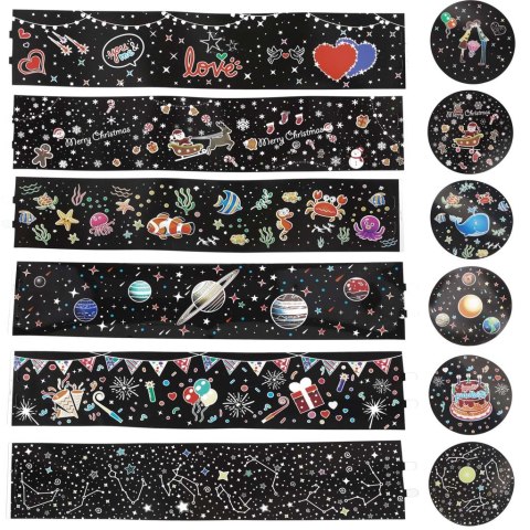 Lampka nocna projektor gwiazd LED USB obrotowy 6 motywów pilot jelonek Kik Sp. z o. o. Sp. k.