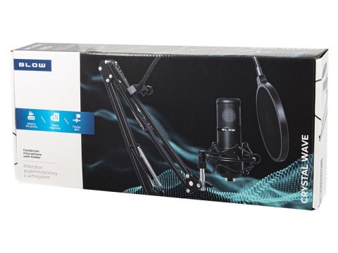 Mikrofon studyjny z uchwytem BLOW