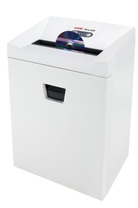 Niszczarka Pure 420 4,5x30mm 16 kartek CD P-4 HSM