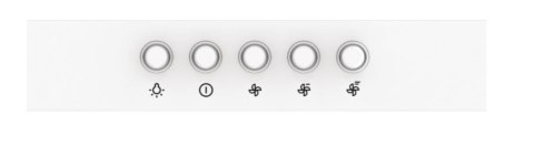 Okap kominowy WHC629E4W Gorenje