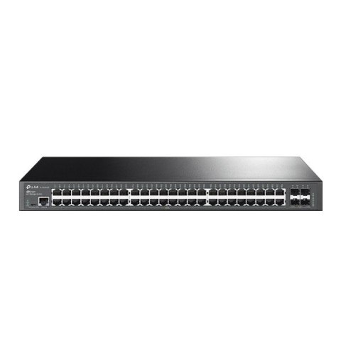 Przełącznik zarządzalny L2+ JetStream, 48 portów gigabitowych, 4 sloty SFP+ 10GE SG3452X TP-LINK