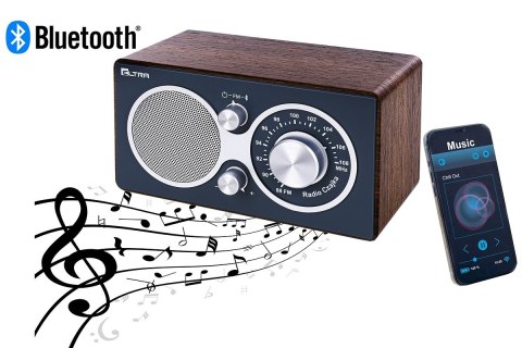 Radio CZAJKA Bluetooth szary Eltra
