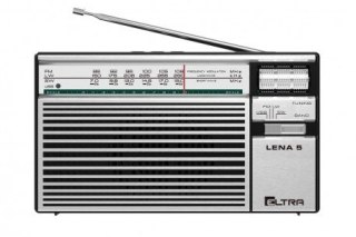 Radio LENA 5 USB Srebrne Eltra