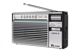 Radio LENA 5 USB Srebrne Eltra