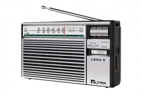 Radio LENA 5 USB Srebrne Eltra