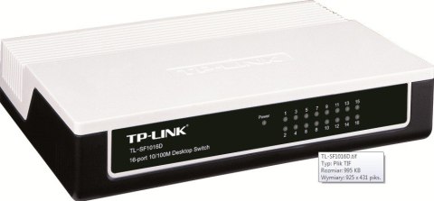 SF1016D switch L2 16x10/100 Desktop TP-LINK