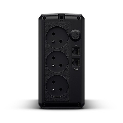 Zasilacz awaryjny UPS UT650EG-FR 650VA/360W 4ms/AVR/3xFR/RJ11/RJ45 CyberPower