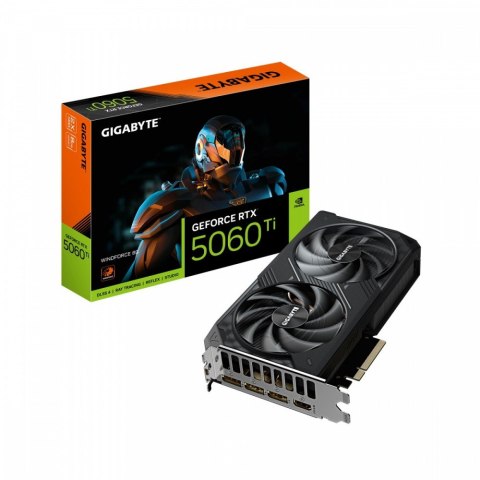 Karta graficzna GeForce RTX 5060 Ti WINDFORCE 8G 128BIT GDDR7 HDMI/3DP Gigabyte