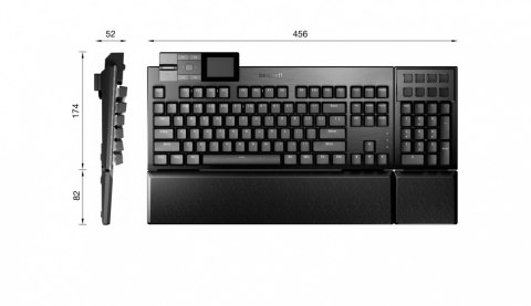 Klawiatura Dark Mount Silent Tactile Be quiet!