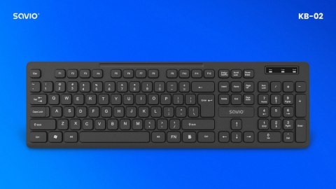 Klawiatura bezprzewodowa KB-02 Savio