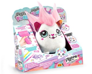 Maskotka Projekt Plusz Fryzurki - Zestaw z elektronicznym aerografem - Klejnotka Epee