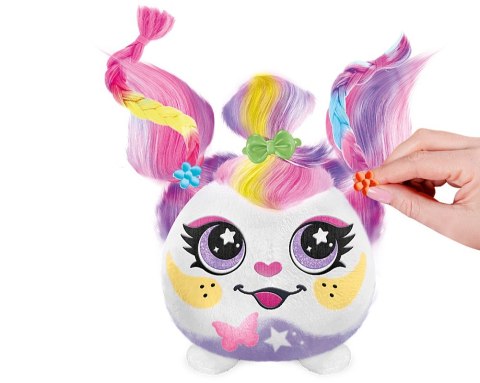 Maskotka Projekt Plusz Fryzurki - Zestaw z ręcznym aerografem Różyczka Epee