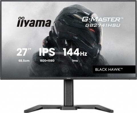 Monitor 27 cali GB2741HSU-B1 IPS,FHD,144Hz,1ms,2xUSB,350cd,HDMI,DP, HAS (150) PIVOT IIYAMA