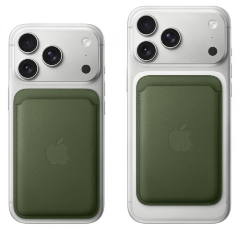 Portfel z tkaniny FineWoven z MagSafe do iPhonea - mech Apple