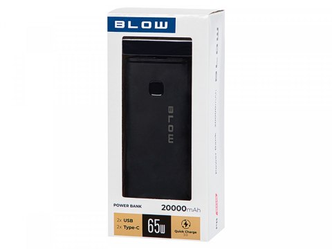 PowerBank 65WPB20G PD 65W 20000mAh Czarny BLOW