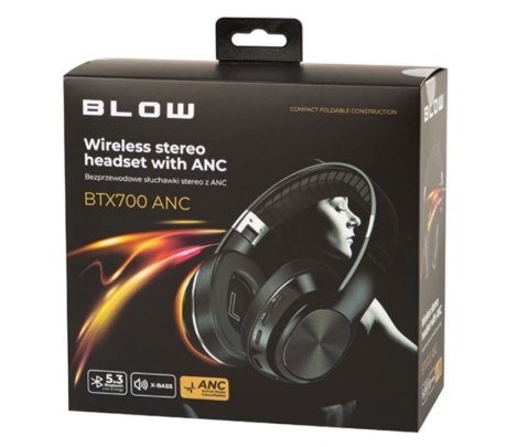 Słuchawki bezprzewodowe Bluetooth 5.3 BTX700ANC BLOW