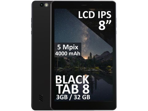 Tablet BlackTAB8 3/32GB 4G LTE 8 cali Czarny BLOW