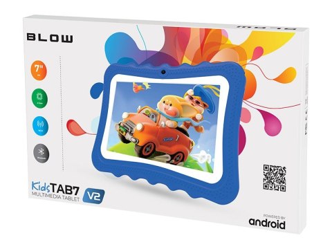 Tablet KidsTAB7 V2 4/32GB niebieskie etui kamera 2MP BLOW