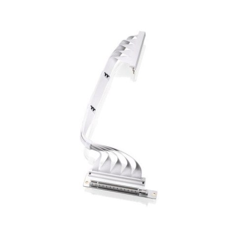 Taśma Riser - PCI- E 4.0 x16 Extender - 400mm Dual 90° - Snow Thermaltake