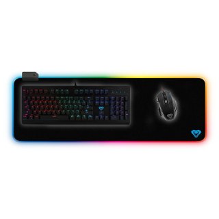 Duża mata gamingowa z kolorowym podświetleniem RGB GAMING MAT MT262 Media-Tech