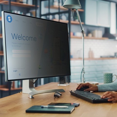 Filtr prywatyzujący RODO | 23.8 cala | 16:9 Qoltec