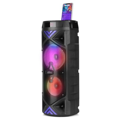 Głośnik FUNBOX KEG PRO MT3182 Karaoke/Bluetooth 5.0+EDR/FM/MP3?MicroSD/USB/Equalizer/AUX/Jack 6.3/Pilot/LED/RMS 50W/PMPO 1400W Media-Tech