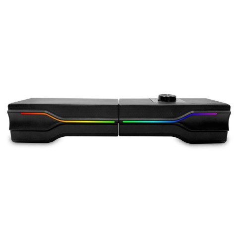 Głośniki soundbar z Bluetooth ARAGOR 2.0 MT3175 Gamingowe/2.0 lub soundbar/Line-in/Bluetooth 5.0/RGB/Jack 3,5/USB/RMS 8W/PMPO 32 Media-Tech
