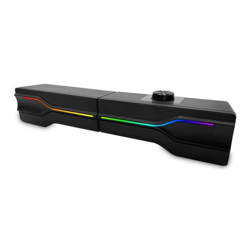 Głośniki soundbar z Bluetooth ARAGOR 2.0 MT3175 Gamingowe/2.0 lub soundbar/Line-in/Bluetooth 5.0/RGB/Jack 3,5/USB/RMS 8W/PMPO 32 Media-Tech