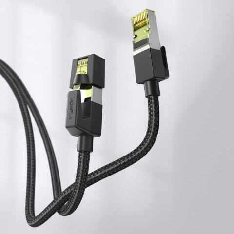 Kabel Ethernet sieciowy RJ45 Cat 7 10Gbps 2m - czarny UGREEN