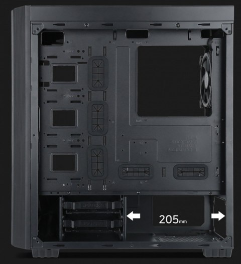 Obudowa Midi Tower Fornax K500 ATX Gembird
