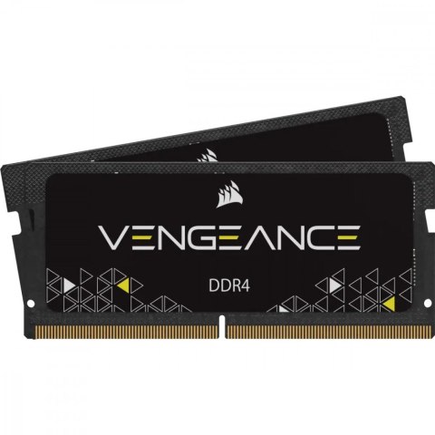 Pamięć DDR4 Vengeance 32GB/3200 (2*16GB) CL22 SODIMM, czarna Corsair