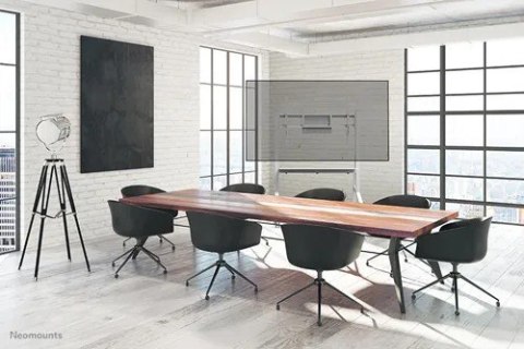 Stojak FL50-525WH1 Wózek 55 - 86 cali biały Neomounts