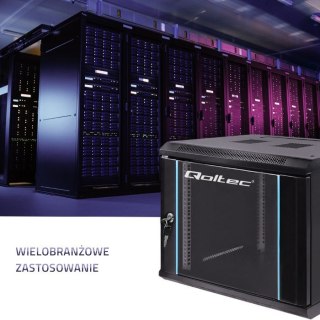 Szafa RACK 19 cali | 9U | 600 x 500 x 450 Qoltec