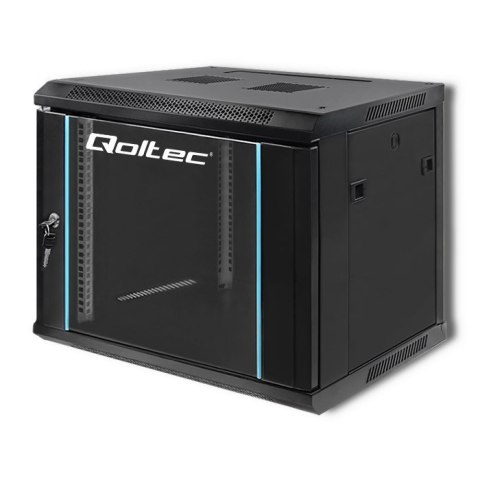 Szafa RACK 19 cali | 9U | 600 x 500 x 450 Qoltec