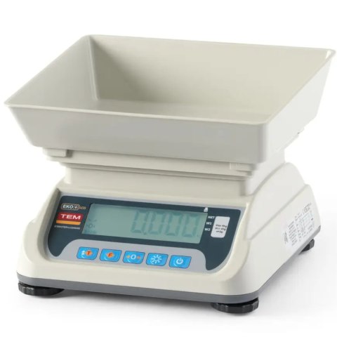 Waga handlowa kuchenna z legalizacją M LCD RS232 ECO+ 6 kg / 2 g TEM