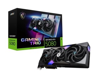 Karta graficzna GeForce RTX 5080 GAMING TRIO OC 16G GDDR7 256bit 3DP/HDMI MSI
