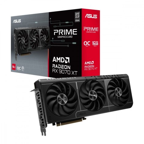 Karta graficzna RX 9070 XT PRIME OC 16 GB GDDR6 256bit DP/HDMI Asus