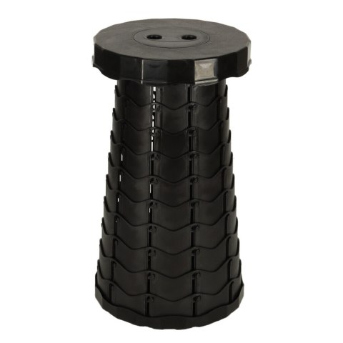 Krzesło składane taboret teleskopowy turystyczny przenośny czarny 200kg Kik Sp. z o. o. Sp. k.