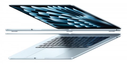 MacBook Air 15.3 cala: M4 10/10, 16GB, 256GB - Błękitny Apple