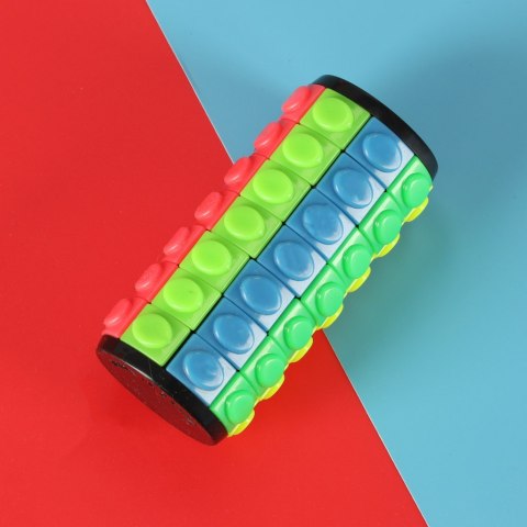 Układanka logiczna łamigłówka walec obrotowy 7 rzędów Kik Sp. z o. o. Sp. k.