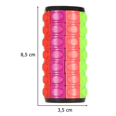 Układanka logiczna łamigłówka walec obrotowy 7 rzędów Kik Sp. z o. o. Sp. k.