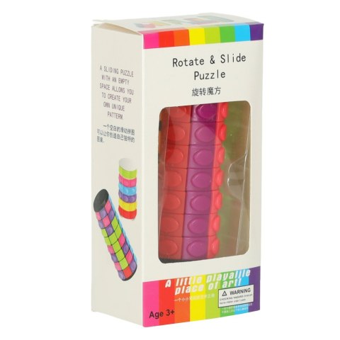 Układanka logiczna łamigłówka walec obrotowy 7 rzędów Kik Sp. z o. o. Sp. k.