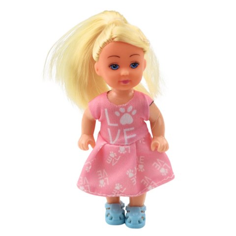 Zestaw 3 Mini Laleczek Przyjęcie Urodzinowe Lalka Urodziny Sukienka 3 Szt. LEAN TOYS